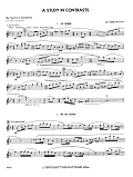 A Study In Contrasts - Bb Soprano Sax