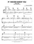 If I Never Knew You (Love Theme from POCAHONTAS)