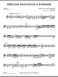 Prelude and Fugue in D Minor - Violin 3 (Viola Treble Clef)