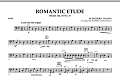 Romantic Etude (Op. 10, No. 3) - Bass