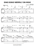 Ding Dong! Merrily On High! [Jazz version] (arr. Phillip Keveren)