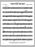 That's How We Roll - Trombone 3