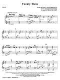 Twenty-Three - Piano