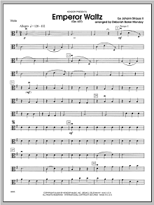Emperor Waltz (Opus 437) - Viola 