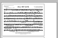 All My Life - Clarinet 1