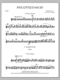 Five Little Dances - Flute