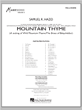 Mountain Thyme - Conductor Score (Full Score)