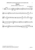 March (from Six Children's Pieces, No. 6)