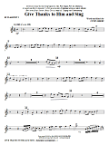 Give Thanks To Him And Sing - Bb Clarinet 2