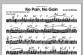 No Pain, No Gain - Solo Sheet - Alto Sax