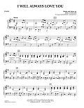 I Will Always Love You - Percussion