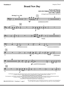 Brand New Day - Trombone 3 
