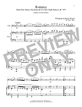 Eine Kleine Nachtmusik ("Romance"), Second Movement