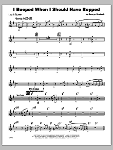 I Beeped When I Should Have Bopped - 2nd Bb Trumpet 