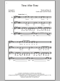 Time After Time (arr. Deke Sharon)
