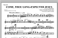 Come, Thou Long-Expected Jesus (from Carols For Choir And Congregation) - Flute 1 & 2