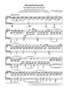 Moonlight Sonata in C-sharp minor 