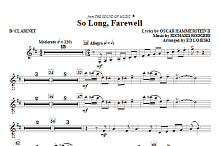 So Long, Farewell (from The Sound Of Music) - Bb Clarinet 