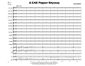 A Chili Pepper Odyssey - Full Score