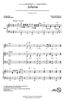 Jolene (feat. Dolly Parton) (arr. Mark Brymer) 