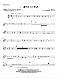 Risen Today! - Trumpet 2 in Bb