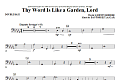 Thy Word Is Like A Garden, Lord - Double Bass