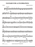 Fanfare For A Celebration - Violin 1