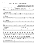 How Can I Keep from Singing (arr. Matt and Adam Podd) - Drum Set