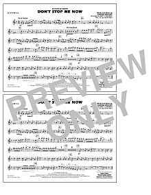 Don't Stop Me Now - Bb Tenor Sax 