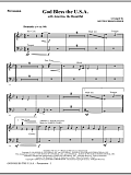 God Bless The U.S.A (with America, The Beautiful) - Percussion