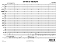 Rhythm of the Night (arr. Roger Holmes) - Conductor Score (Full Score)