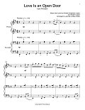 Love Is An Open Door (from Disney's Frozen) (arr. Jennifer and Mike Watts)