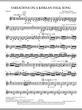 Variations on A Korean Folk Song - Violin 2