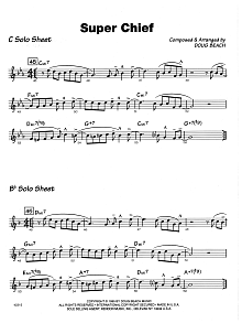 Super Chief - Solo Sheet 