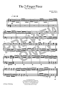The 2 Finger Piece (From Piano Music Vol 1)