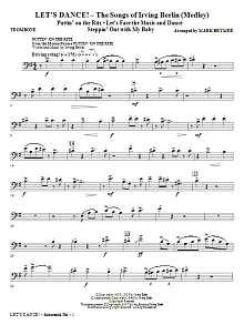 Let's Dance! - The Songs of Irving Berlin (Medley) - Trombone 