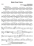 Raise Your Voices - Cello