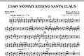 I Saw Mommy Kissing Santa Claus - Percussion 1