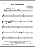 Name Above All Names - Bb Trumpet 1