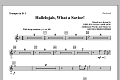 Hallelujah, What A Savior! - Bb Trumpet 1