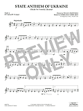 State Anthem of Ukraine (Shche Ne Vmerla Ukrainy) (arr. Murtha) - Pt.2 - Bb Clarinet/Bb Trumpet