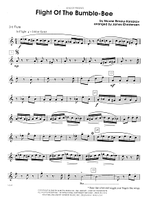 Flight Of The Bumble-Bee - 3rd C Flute 