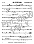 Simple Gifts - Tuba 1