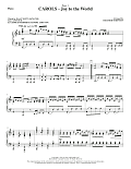 Carols (A Cantata for Congregation and Choir) (String Quartet) - Piano