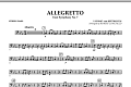Allegretto (from Symphony No. 7) - String Bass