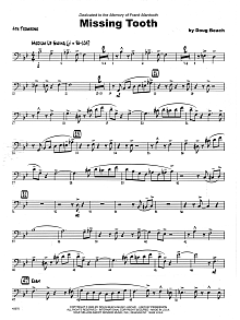 Missing Tooth - 4th Trombone 