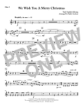 We Wish You a Merry Christmas - Oboe 2