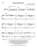 Resurrection Power - Piano