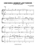 How Does A Moment Last Forever (from Beauty And The Beast)