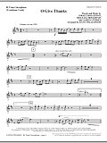 O Give Thanks - Tenor Sax (Trombone 2 sub.)